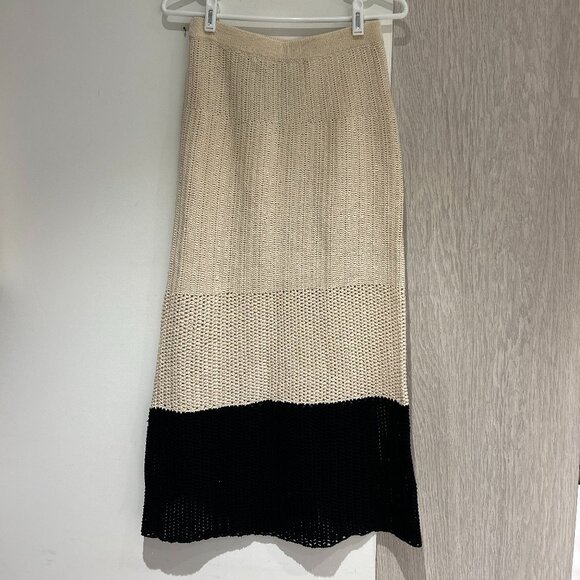 Rachel Comey Colorblock Pattern Midi Length Skirt - Small - Picture 5 of 7